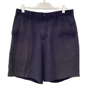 Cutter & Buck Mens DryTec Golf Shorts Navy Blue Size 32 Performance Stretch